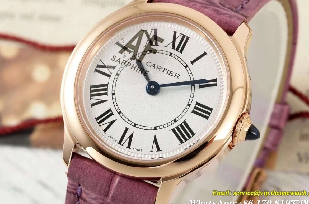 Quartz AF White Dial RG Must 29mm LE Ronde 0331